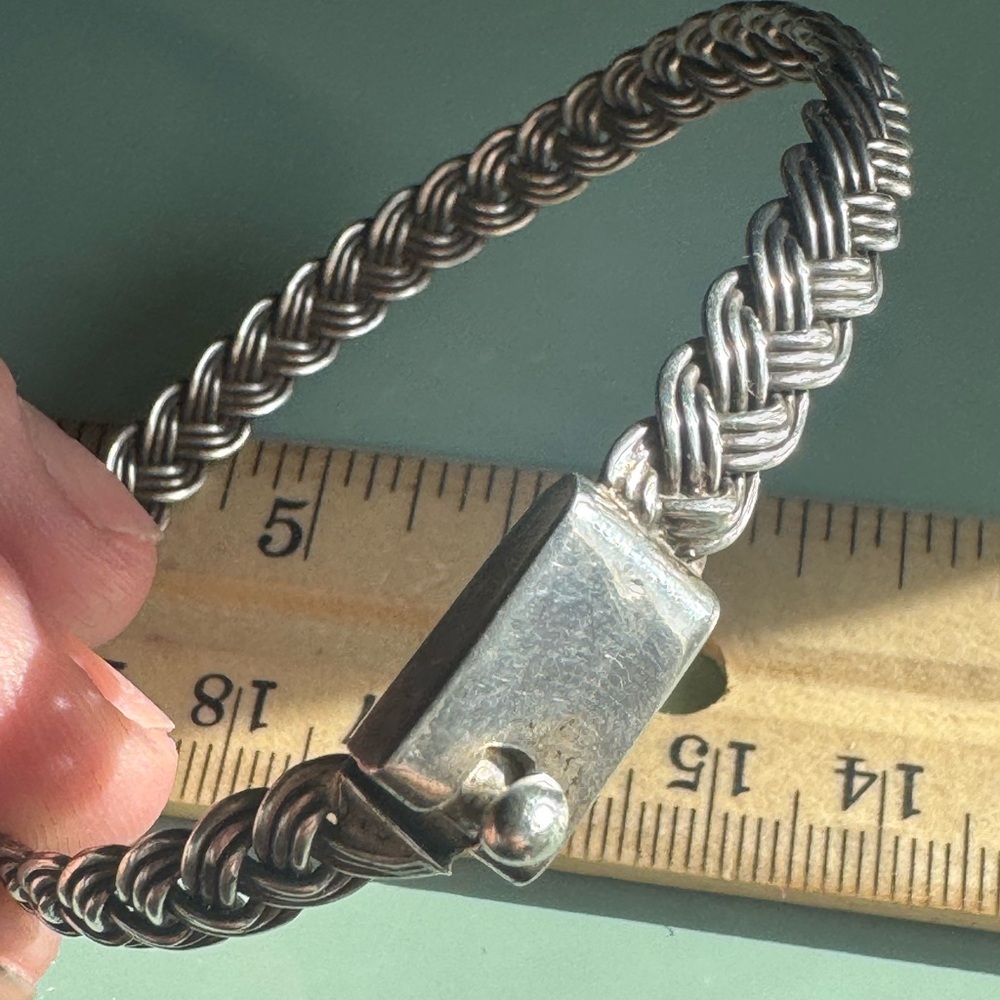 925 Sterling silver MEXICO vintage bracelet 13.4g